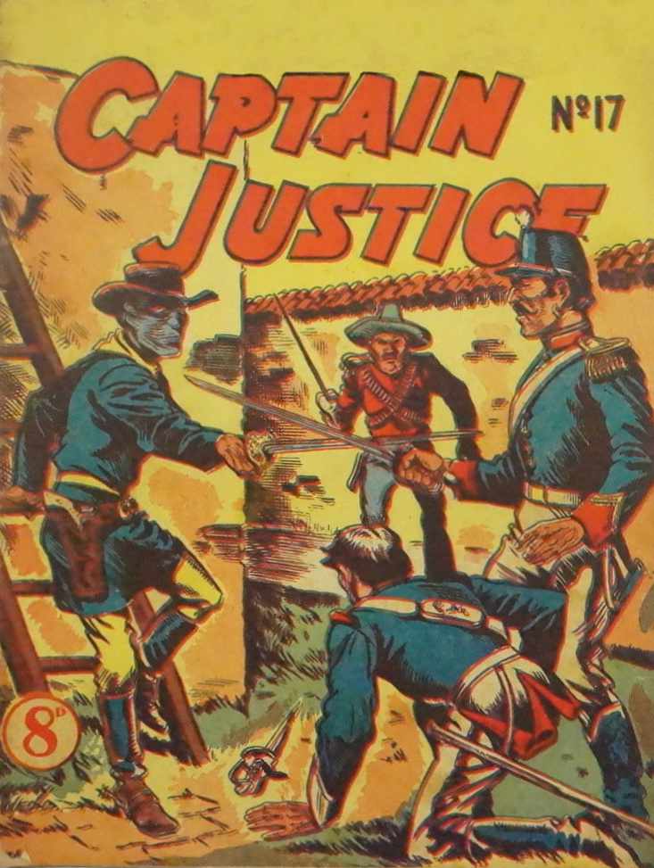 Captain Justice (New Century, 1950 series) #17 ([April 1952?])