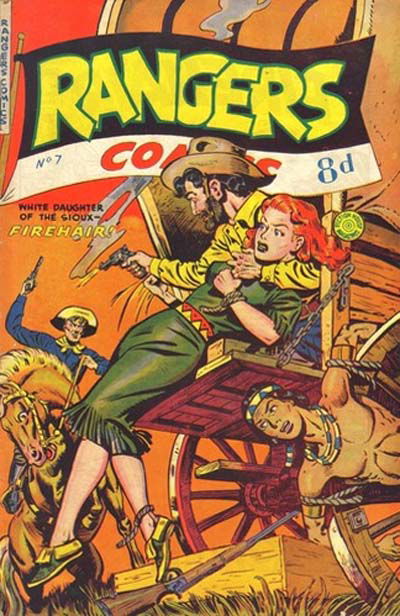 Rangers Comics (HJ Edwards, 1950? series) #7 ([June 1951?])