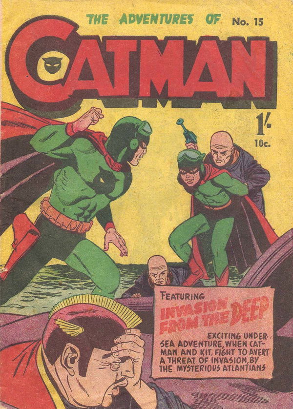 Catman (Yaffa/Page, 1966? series) #15 ([1965?]) —The Adventures of Catman