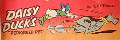 Weeties/Kornies Free! Walt Disney Comics (Nabisco, 1951? series) #G3 — Daisy Duck ([1956?])