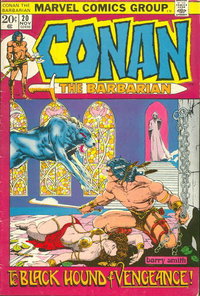 Conan the Barbarian (Marvel, 1970 series)  #20 (November 1972) — The Black Hound of Vengeance!