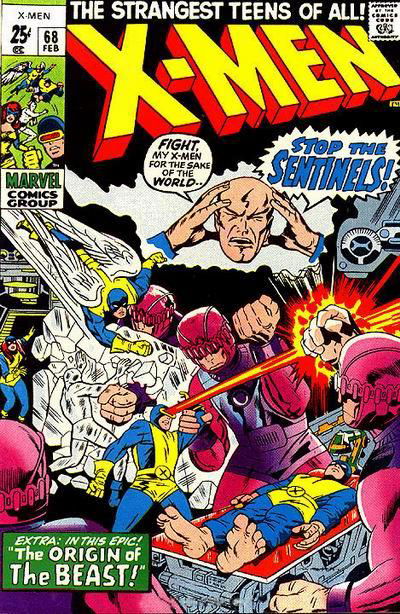 The X-Men (Marvel, 1963 series) #68 (February 1971)