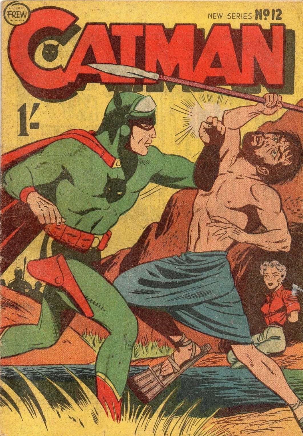 The Adventures of Catman (Frew, 1957 series) #12 ([1958?])