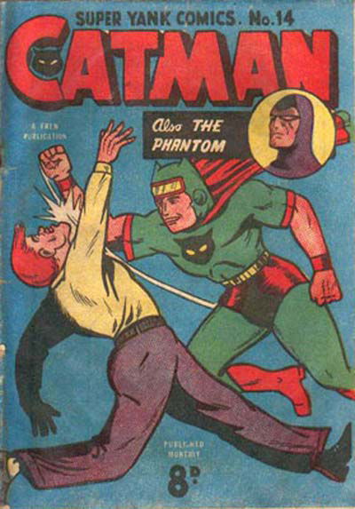 Super Yank Comics (Frew, 1950 series)  #14 ([December 1951?]) — Catman