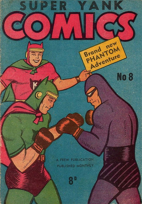 Super Yank Comics (Frew, 1950 series) #8 ([June 1951?])