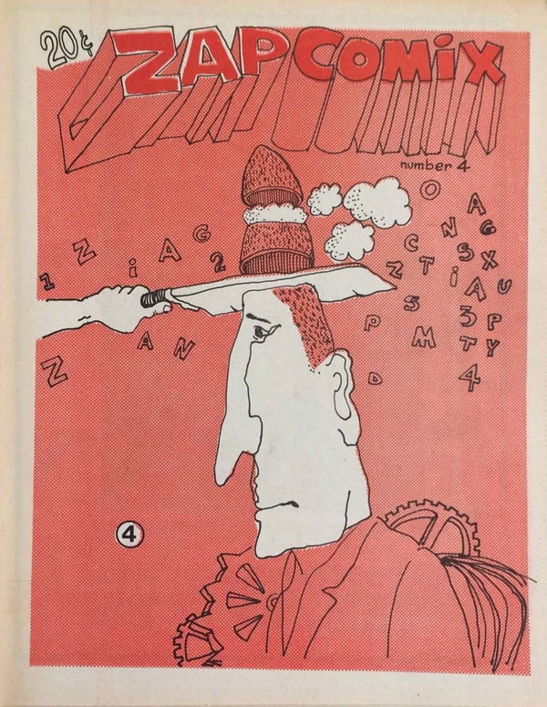 Zap Comix (Third World Bookshop, 1970? series) #4 ([1973?])