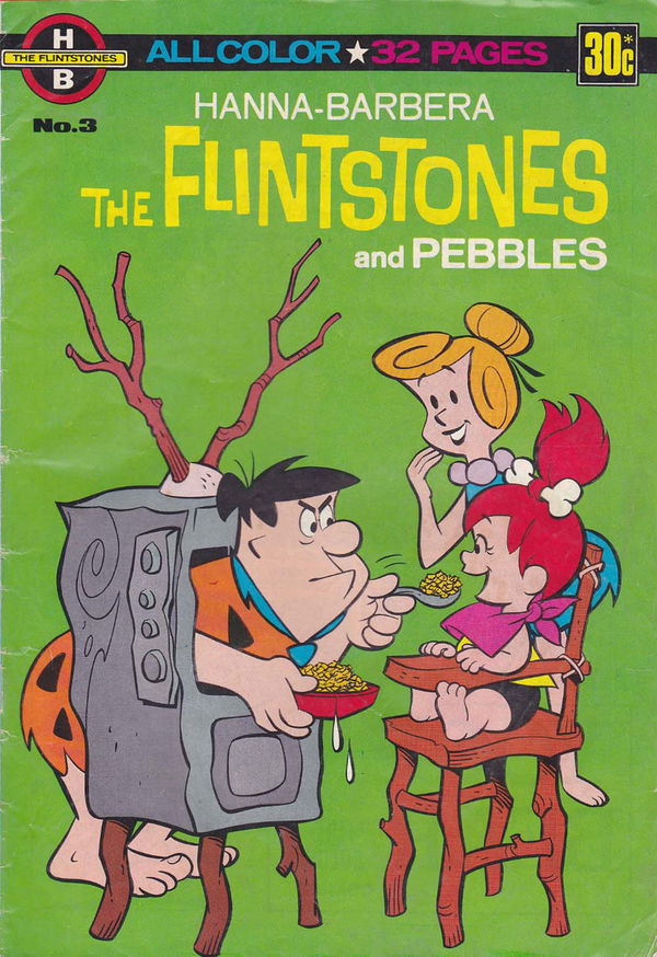 Hanna-Barbera The Flintstones and Pebbles (KG Murray, 1976? series) #3 ([August 1976?])