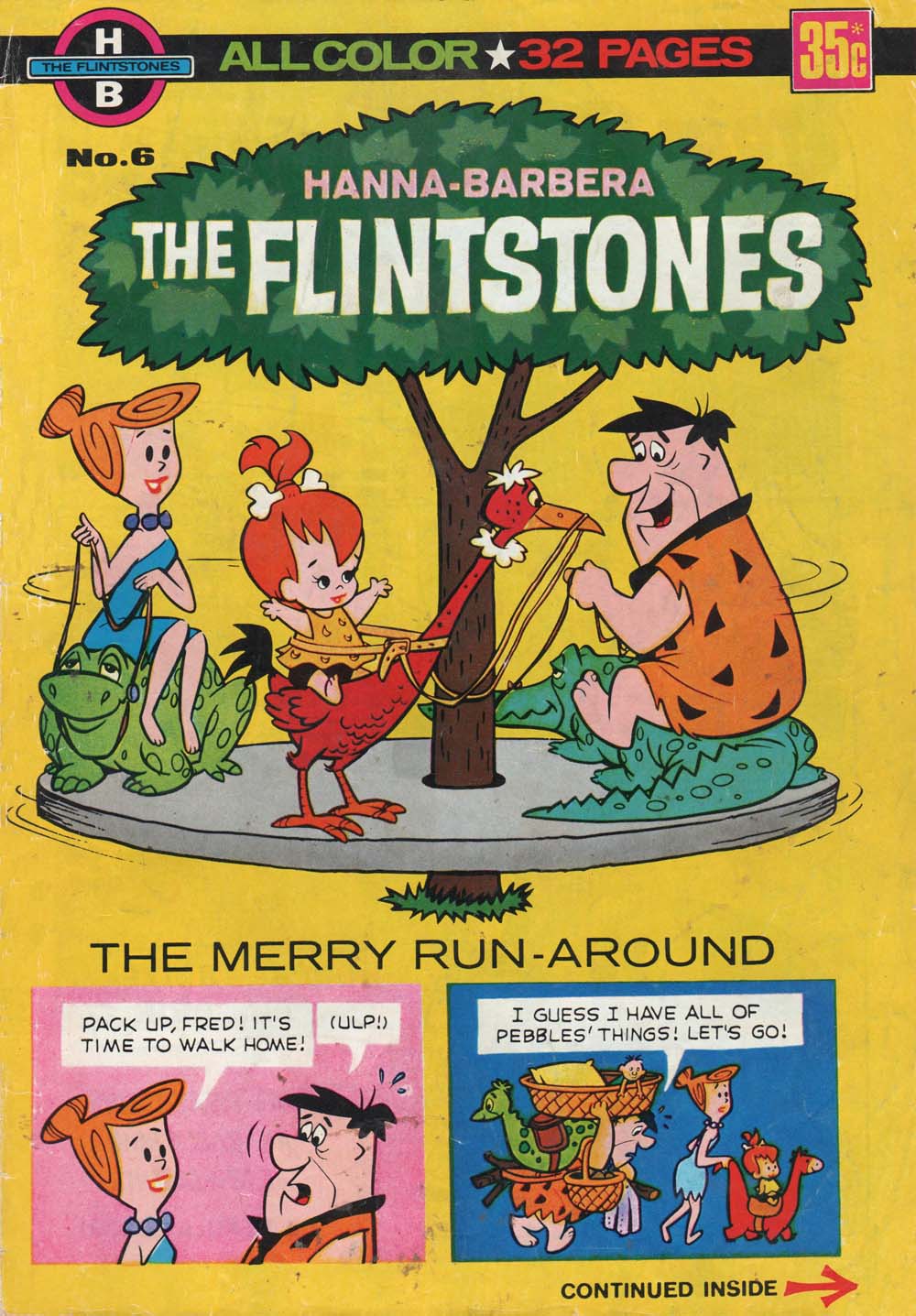 Hanna-Barbera The Flintstones and Pebbles (KG Murray, 1976? series) #6 ([1977?])