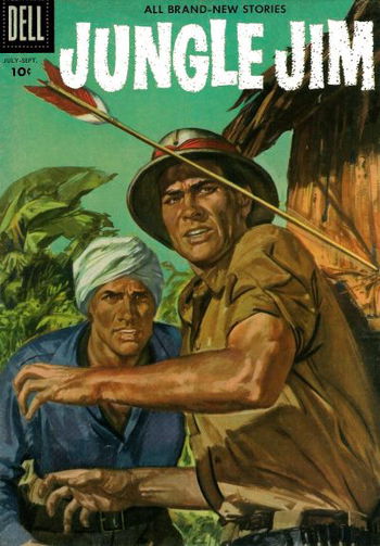 Jungle Jim (Dell, 1954 series) #9 July-November 1956