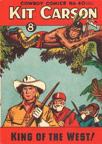 Cowboy Comics (Land Newspaper, 1952 series) #40 [1953?]