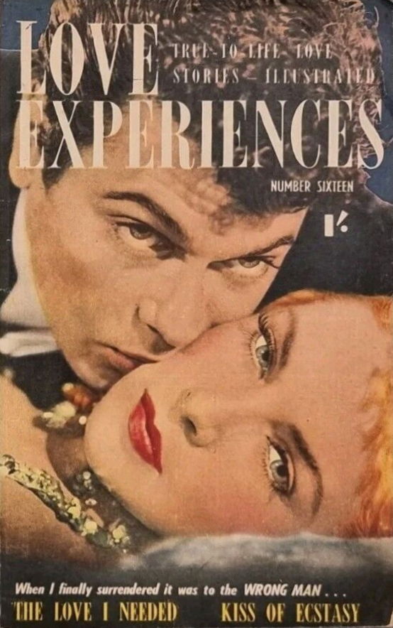 Love Experiences (Transport, 1952? series) #16 — True to Life Love Stories - Illustrated ([July 1953?])