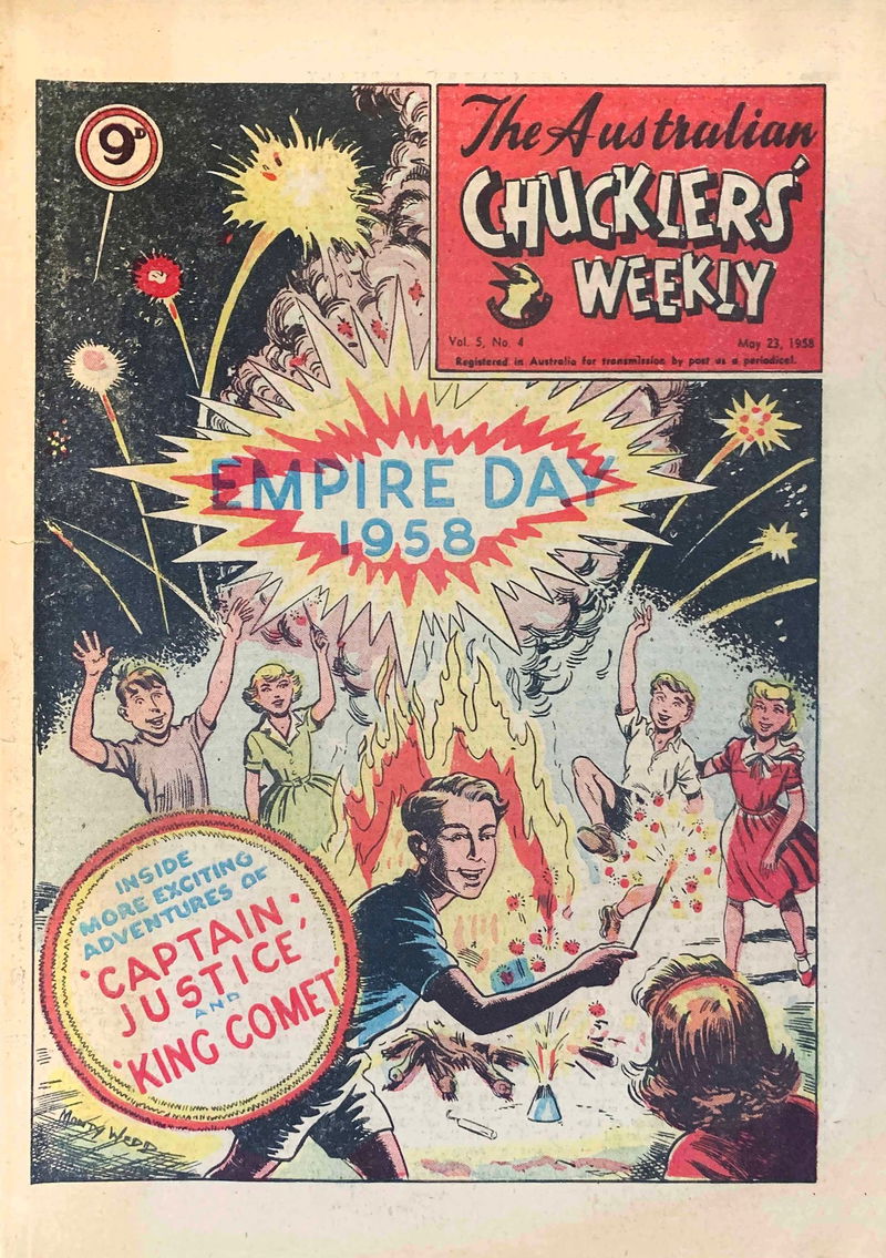 The Australian Chucklers' Weekly (ACP, 1958 series) v5#4 (23 May 1958)
