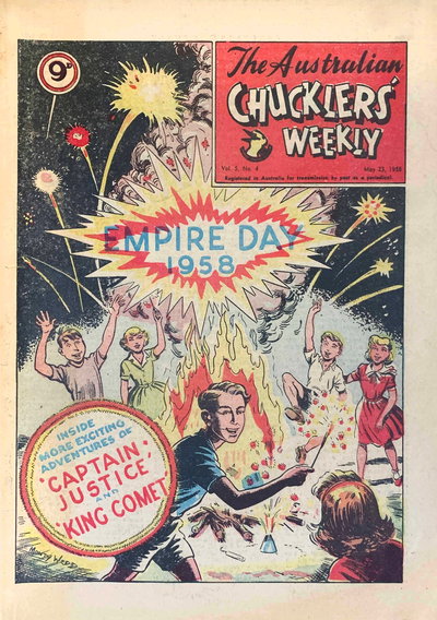 The Australian Chucklers' Weekly  v5#4 (23 May 1958)