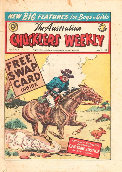 The Australian Chucklers Weekly  v5#9 (27 June 1958)