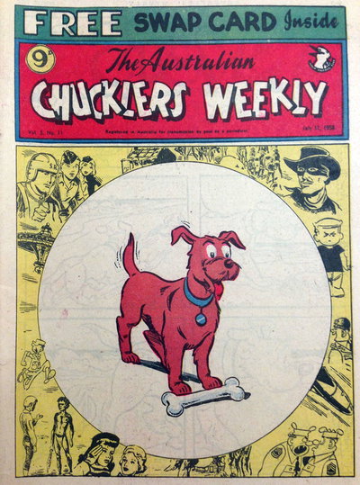 The Australian Chucklers Weekly  v5#11 (11 July 1958)