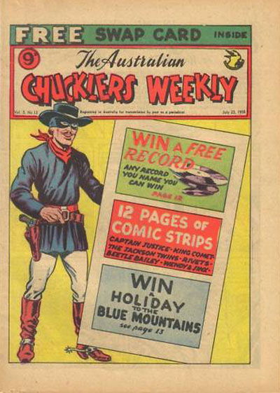 The Australian Chucklers Weekly (Molly Dye, 1959? series) v5#13 25 July 1958