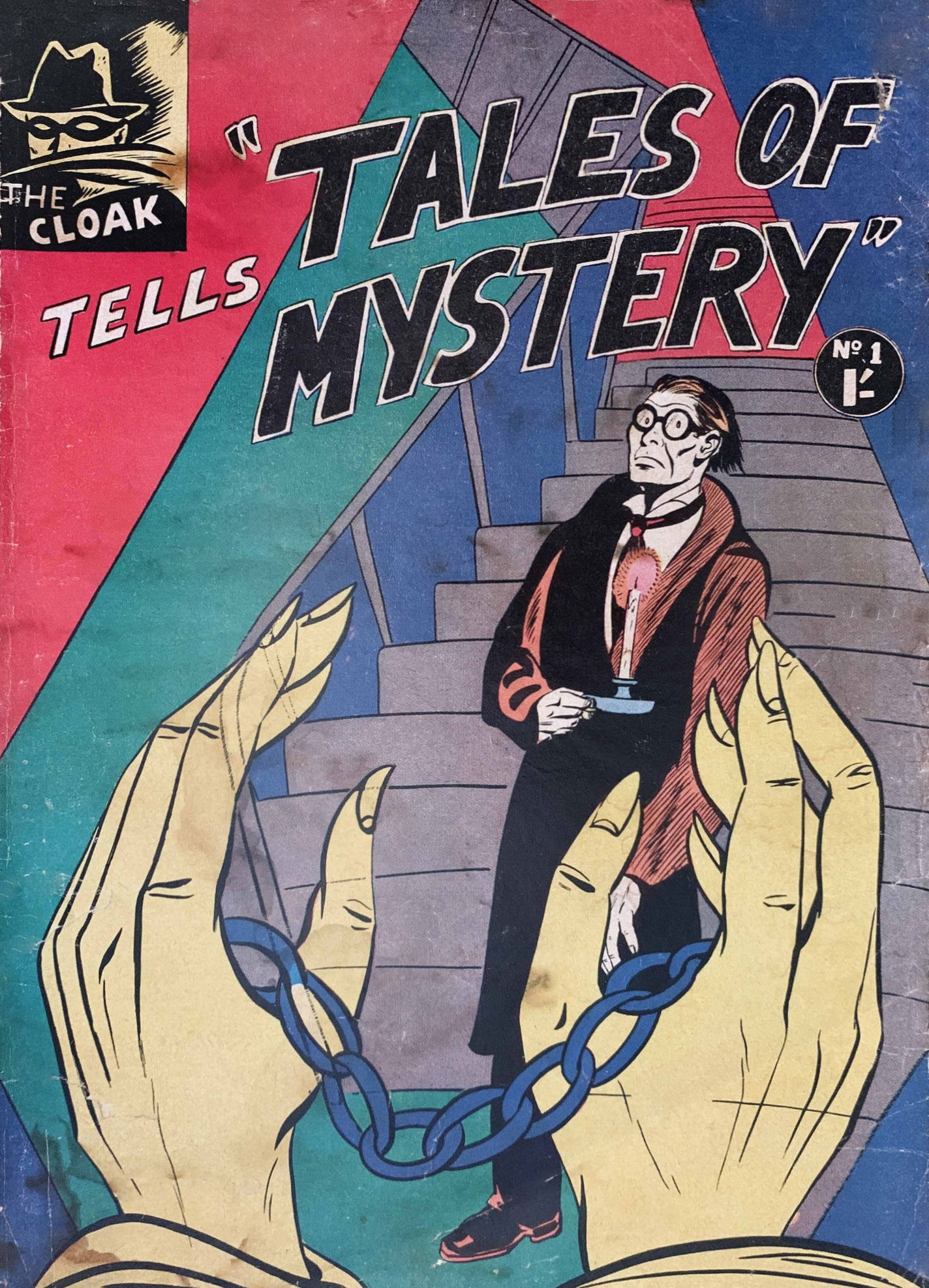 The Cloak Tells "Tales of Mystery" (Horwitz, 1955? series) #1 ([October 1955?])