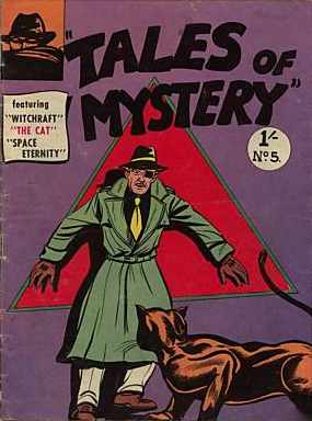 The Cloak Tells "Tales of Mystery" (Horwitz, 1955? series) #5 ([February 1956?])