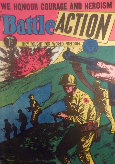 Battle Action (Horwitz, 1954 series) #13 [August 1955?]