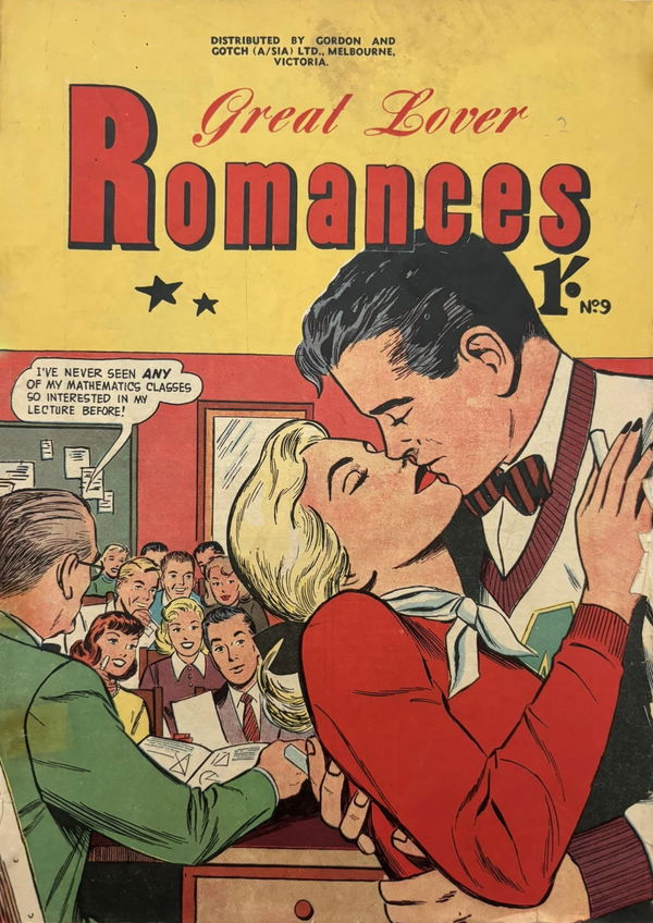 Great Lover Romances (HJ Edwards, 1955? series) #9 ([February 1955?])