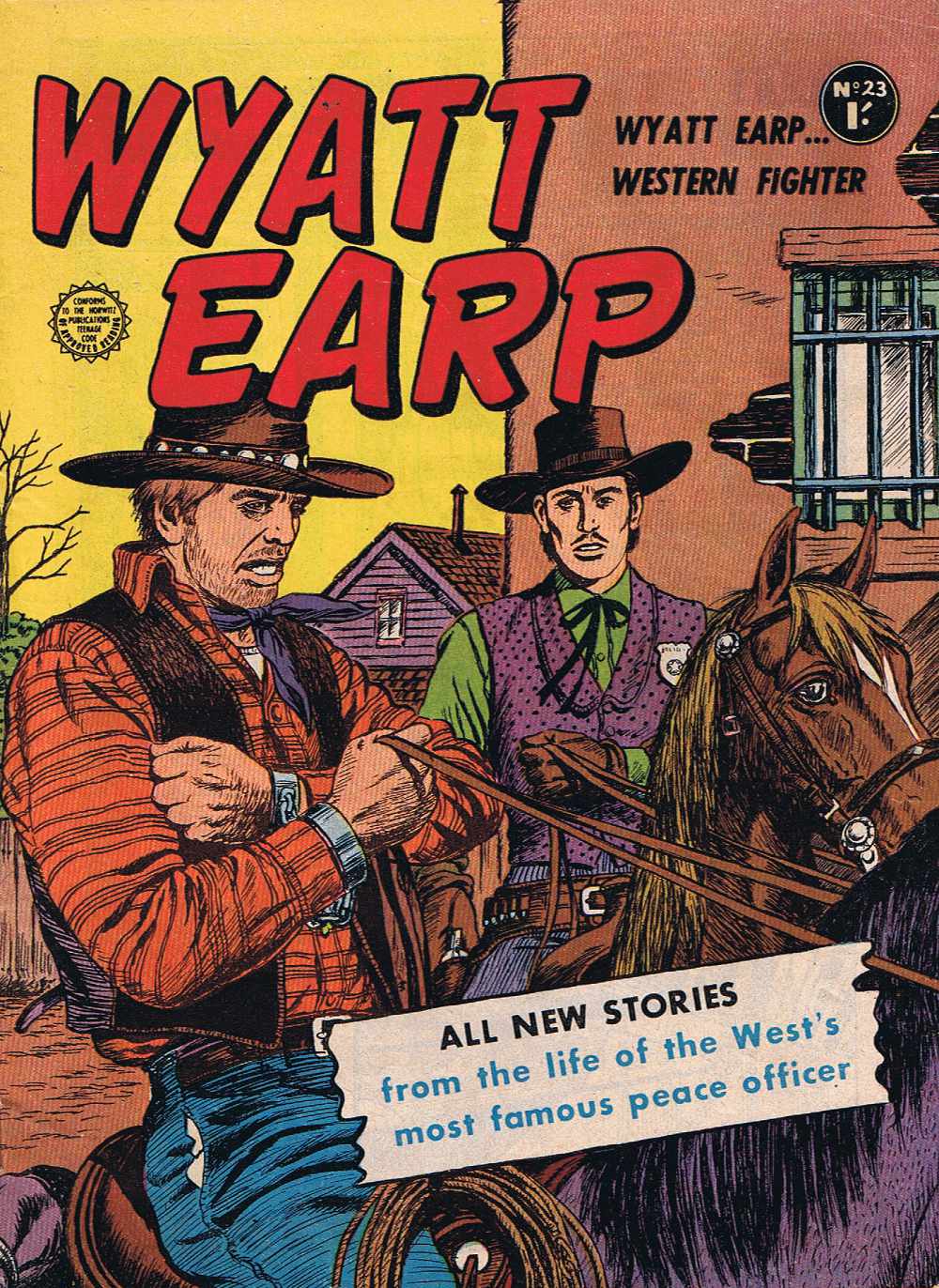 Wyatt Earp (Horwitz, 1959 series) #23 ([September 1959?])