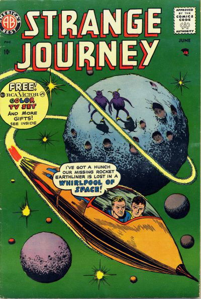 Strange Journey (Steinway, 1957 series) #4 June 1958