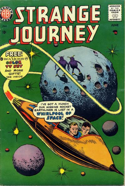 Strange Journey  #4 (June 1958)