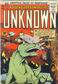 Adventures into the Unknown (ACG, 1948 series) #64 July 1955