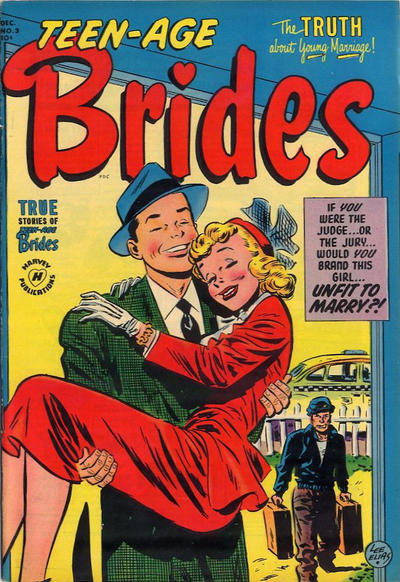 Teen-Age Brides (Harvey, 1953 series) #3 (December 1953)