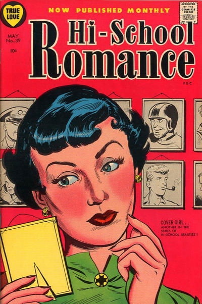 Hi-School Romance (Harvey, 1949 series) #39 (May 1955)