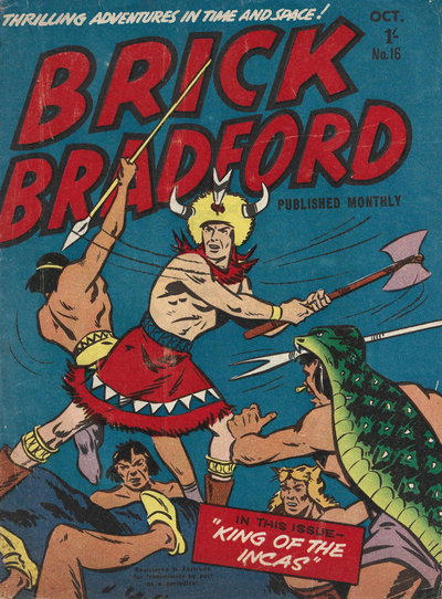 Brick Bradford  #16 (October 1956)