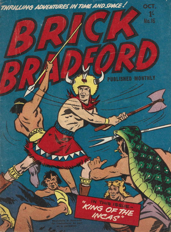 Brick Bradford (Red Circle, 1956 series) #16 (October 1956)