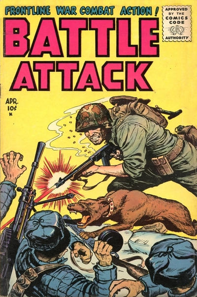 Battle Attack  #4 (April 1955)