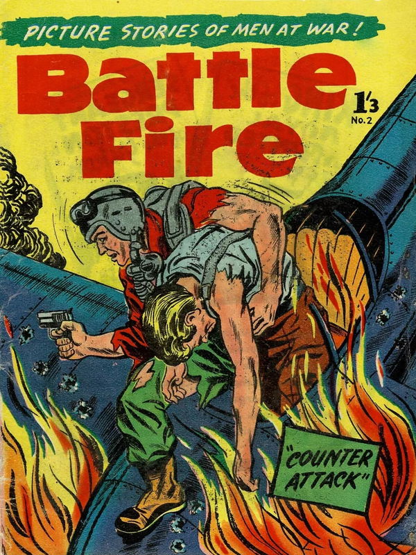 Battle Fire (Jubilee, 1958? series) #2 ([March 1958?])