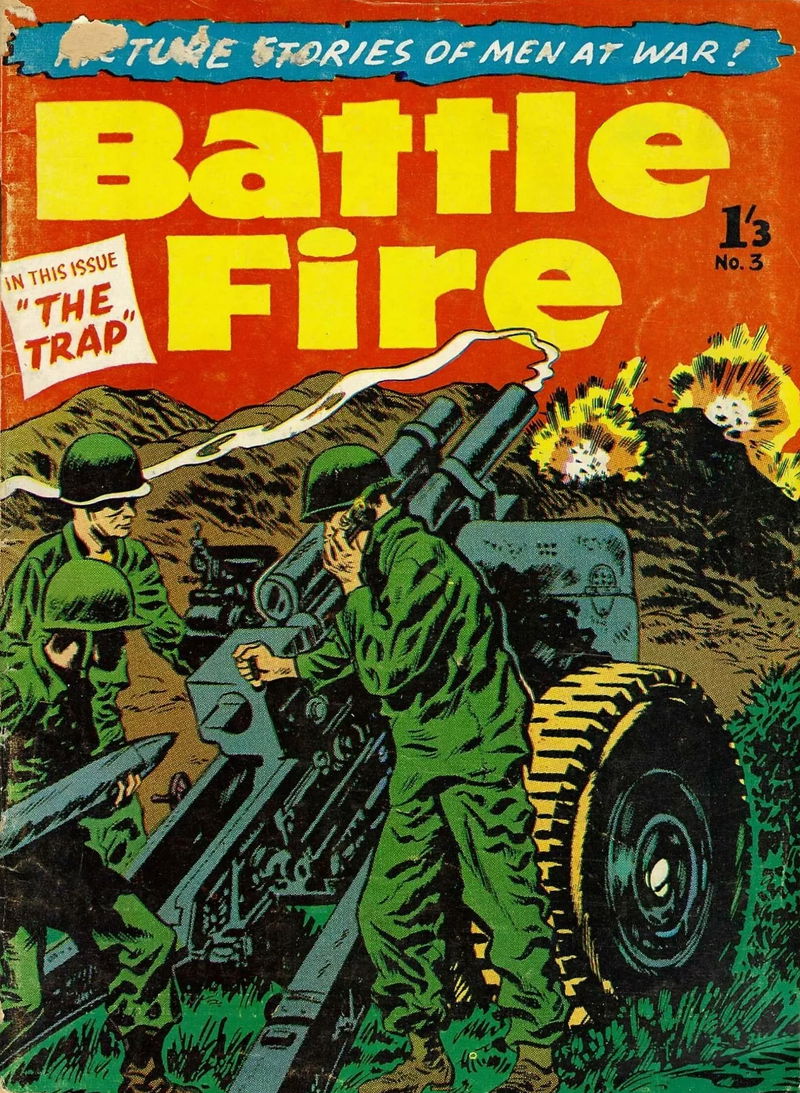 Battle Fire (Jubilee, 1958? series) #3 (May 1958?)