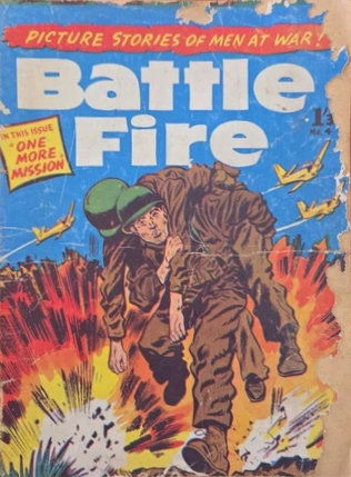 Battle Fire (Jubilee, 1958? series) #4 ([July 1958?])