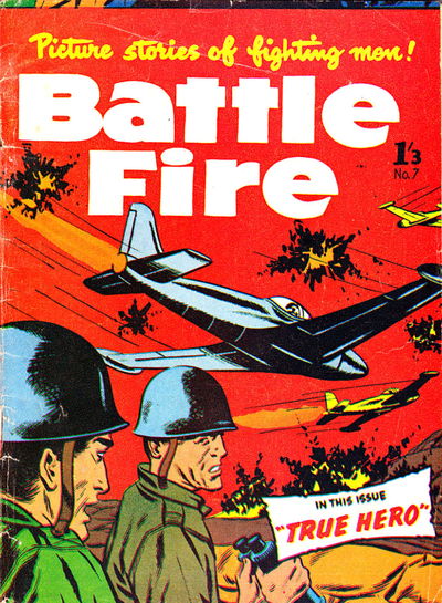 Battle Fire (Jubilee, 1958? series) #7 [January 1959?]