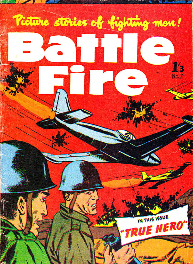 Battle Fire (Jubilee, 1958? series) #7 ([January 1959?])