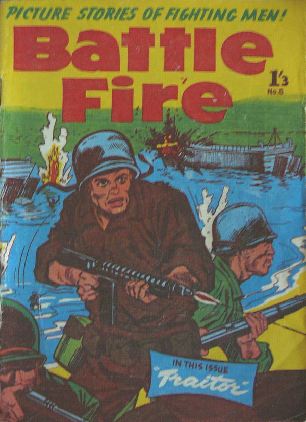 Battle Fire (Jubilee, 1958? series) #8 ([March 1959?])