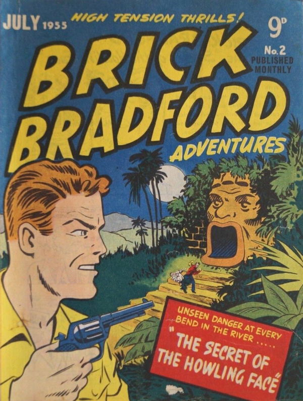 Brick Bradford Adventures (Red Circle, 1955 series) #2 (July 1955)