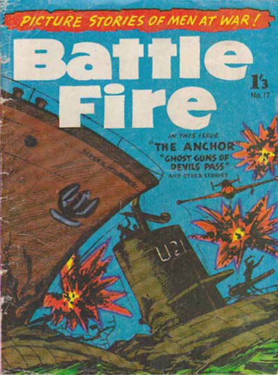 Battle Fire (Jubilee, 1958? series) #17 ([September 1960?])