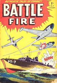 Battle Fire (Approved, 1955 series) #7