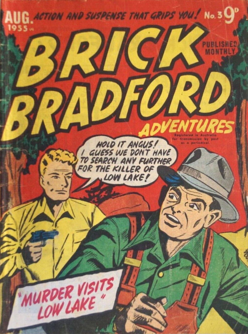 Brick Bradford Adventures (Red Circle, 1955 series) #3 (August 1955)