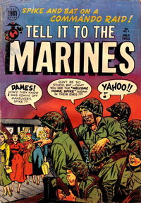 Tell It to the Marines (Toby, 1952 series)  #3 (July 1952) — "Dames! How'd they know..."
