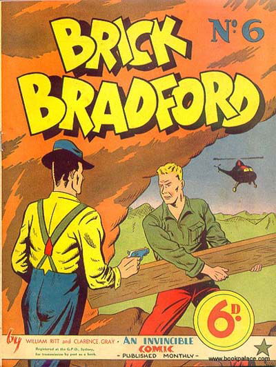 Brick Bradford (Invincible, 1949 series) #6 ([January 1950?])