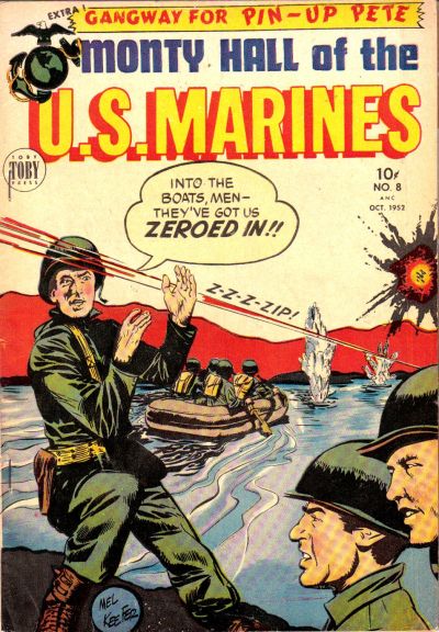Monty Hall of the U.S. Marines  #8 (October 1952)