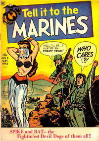 Tell It to the Marines (Toby, 1952 series) #4 (September 1952)