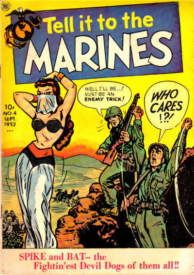Tell It to the Marines  #4 (September 1952)