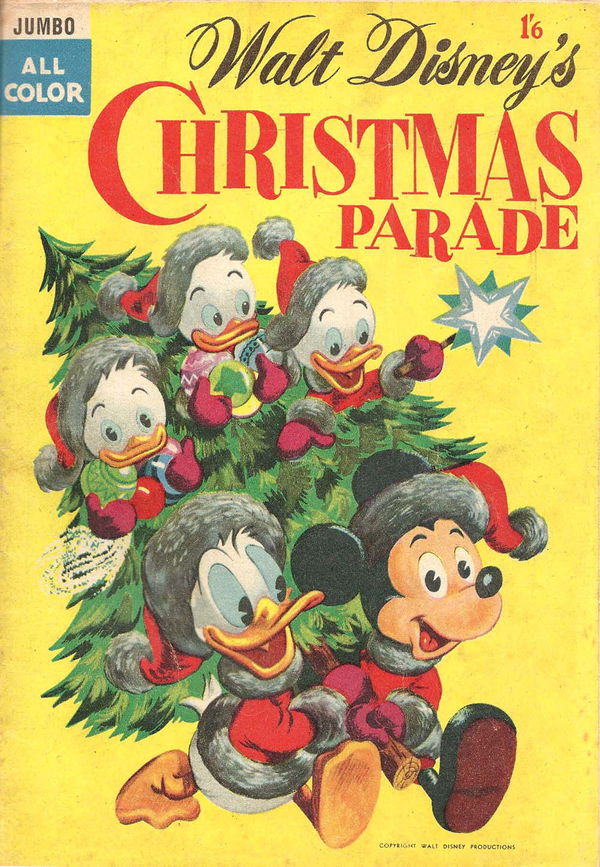 Walt Disney's Christmas Parade [CP Series] (WG Publications, 1953 series) #C.P.3 (1955)