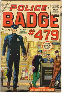 Police Badge #479 (Marvel, 1955 series)  #5 (September 1955) — Untitled